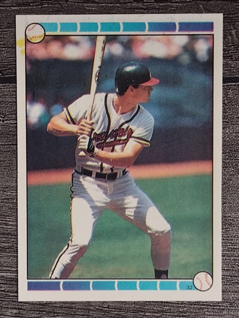 1989 Topps Sticker Backs #32 Doug Jones