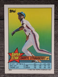 1989 Topps Sticker Backs #53 Darryl Strawberry