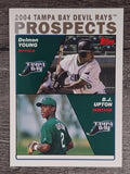 2004 Topps #692 B.J. Upton/Delmon Young