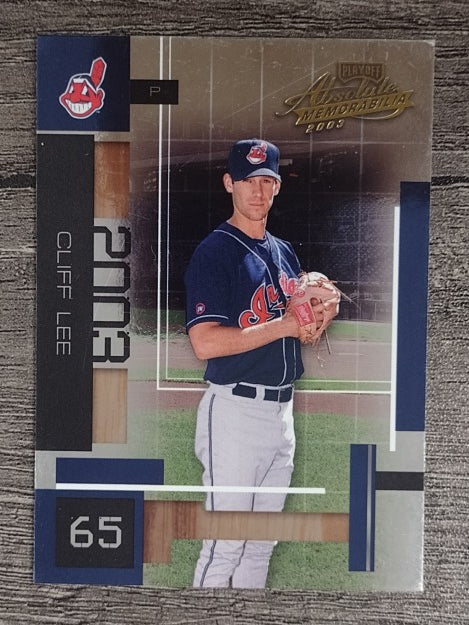 2003 Absolute Memorabilia #37 Cliff Lee (VGEX)