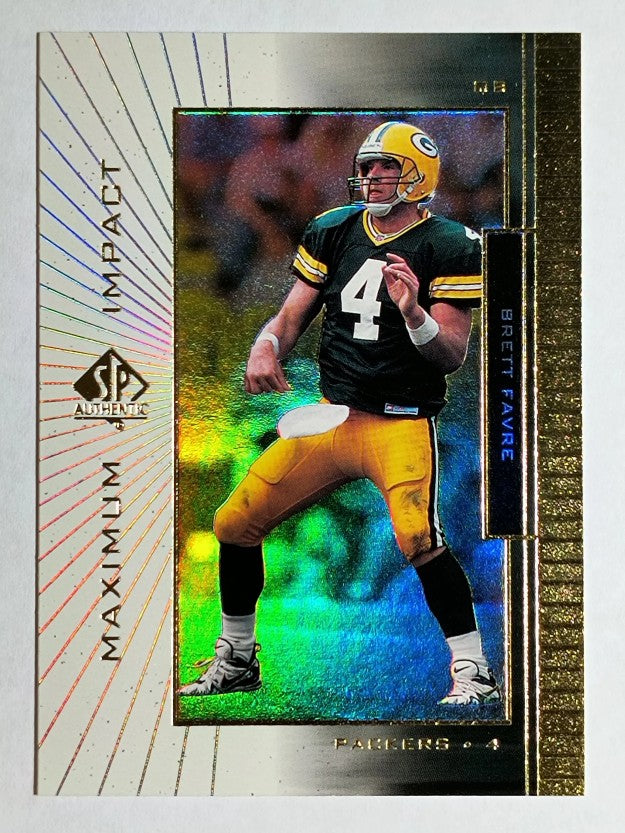 1999 SP Authentic Maximum Impact #MI10 Brett Favre