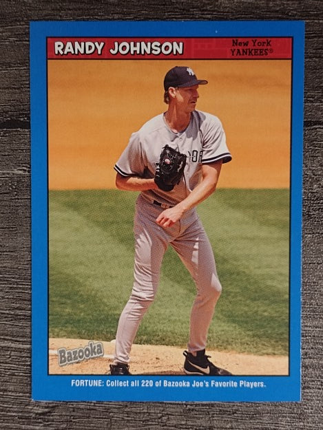2006 Bazooka Blue Fortune #105 Randy Johnson (NM)