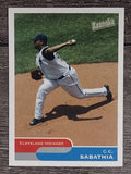 2004 Bazooka Minis #135 C.C. Sabathia