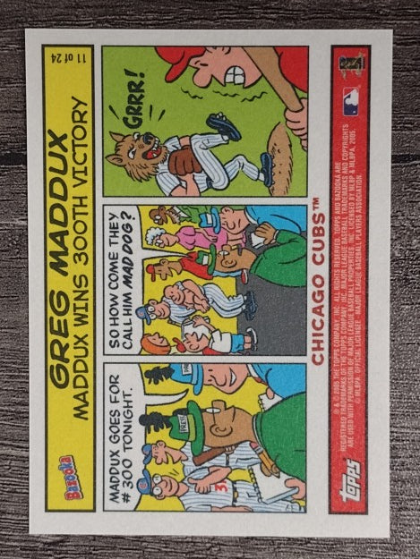 2005 Bazooka Comics #11 Greg Maddux