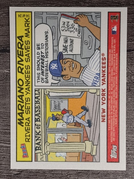 2005 Bazooka Comics #14 Mariano Rivera