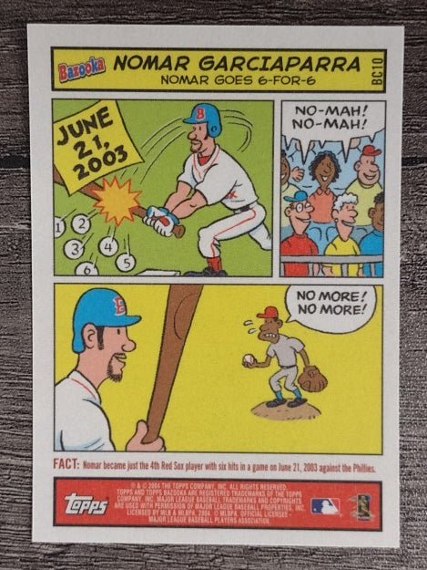 2004 Bazooka Comics #BC10 Nomar Garciaparra
