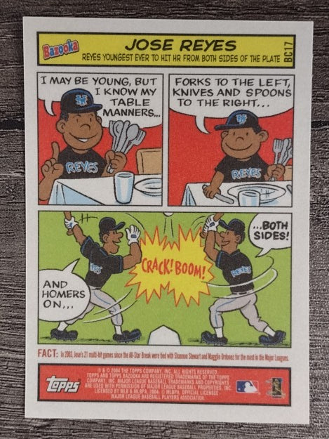 2004 Bazooka Comics #BC17 Jose Reyes