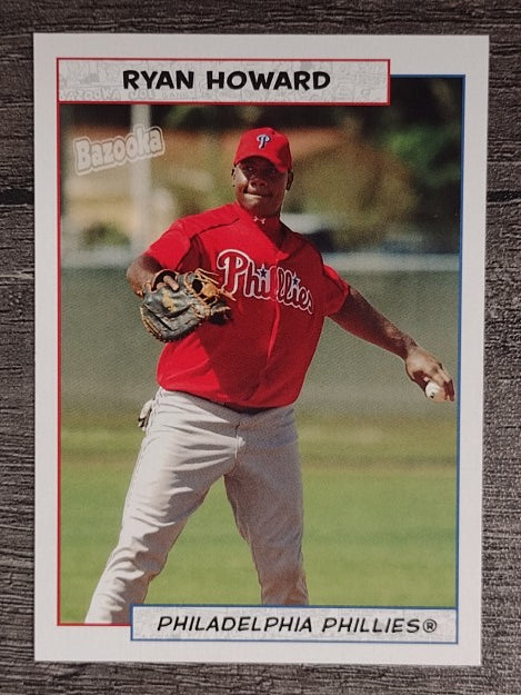 2005 Bazooka #180 Ryan Howard PROS