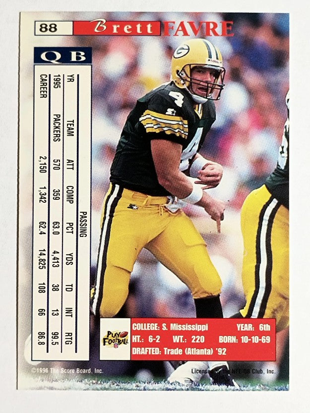 1996 Pro Line Intense #88 Brett Favre