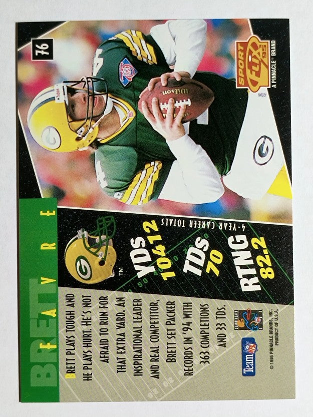1995 Sportflix #76 Brett Favre