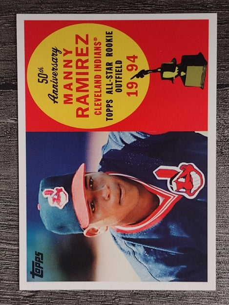 2008 Topps 50th Anniversary All Rookie Team #AR48 Manny Ramirez