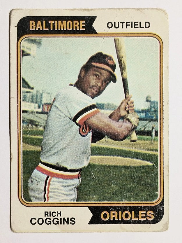 1974 Topps #353 Rich Coggins (POOR)