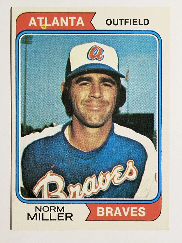 1974 Topps #439 Norm Miller (EXMT)
