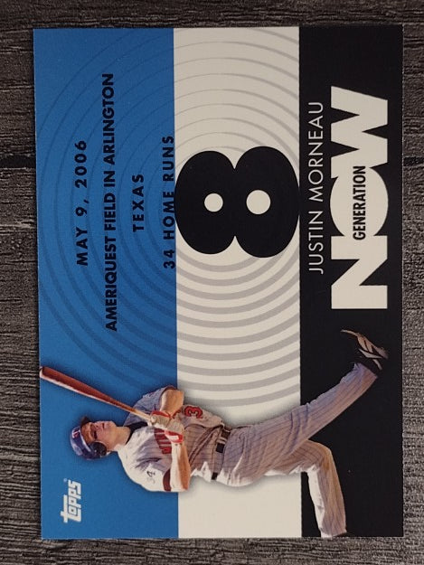 2007 Topps Generation Now #GN124 Justin Morneau