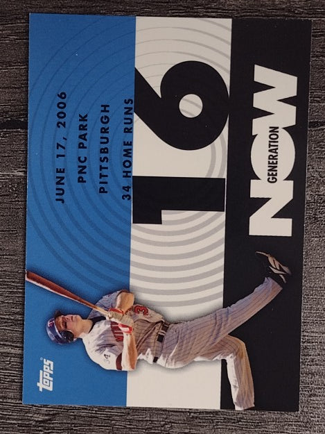 2007 Topps Generation Now #GN132 Justin Morneau