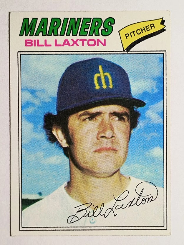 1977 Topps #394 Bill Laxton RC (VGEX)