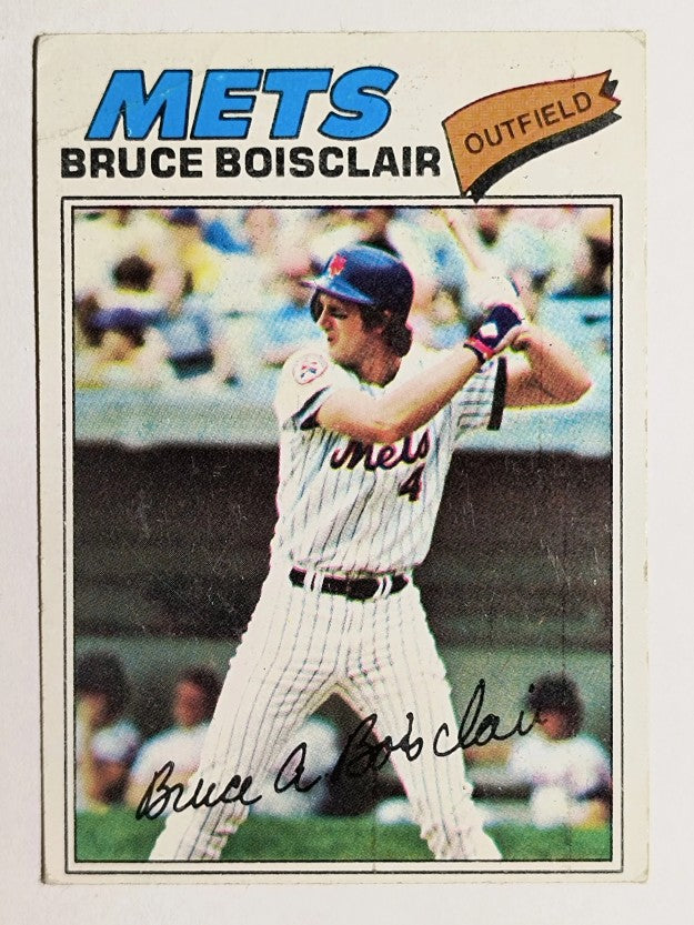 1977 Topps #399 Bruce Boisclair RC (GOOD)