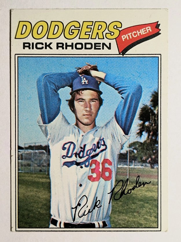 1977 Topps #245 Rick Rhoden (VG)