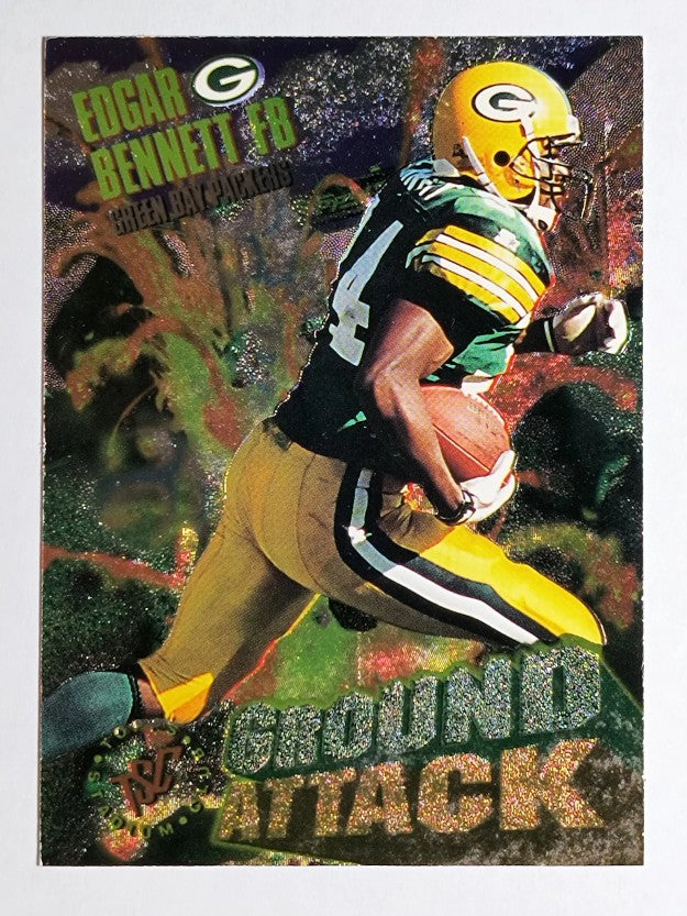 1995 Stadium Club Ground Attack #G2 Brett Favre/Edgar Bennett