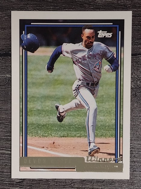 1992 Topps Gold Winners #260 Devon White