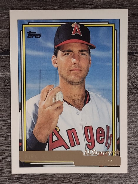 1992 Topps Gold Winners #301 Kirk McCaskill