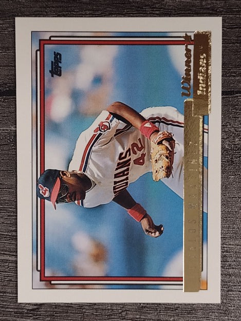 1992 Topps Gold Winners #280 Carlos Martinez