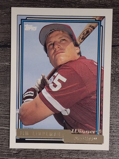 1992 Topps Gold Winners #258 Jim Lindeman
