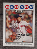 2008 Topps #20 Daisuke Matsuzaka