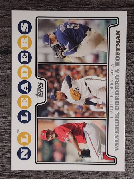 2008 Topps #323 Jose Valverde/Francisco Cordero/Trevor Hoffman
