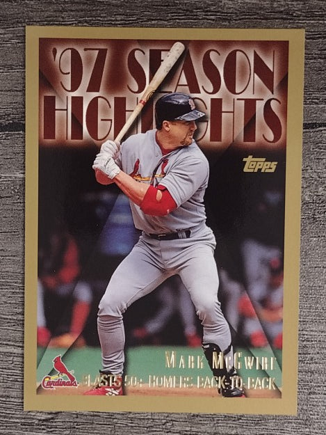 1998 Topps #478 Mark McGwire SH