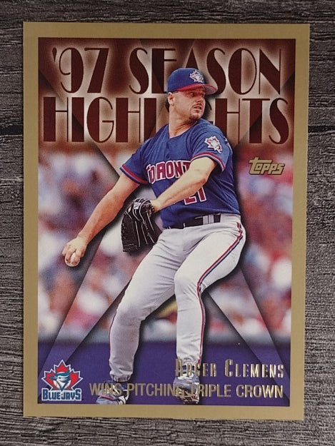 1998 Topps #475 Roger Clemens SH