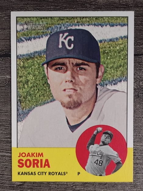 2012 Topps Heritage #214 Joakim Soria