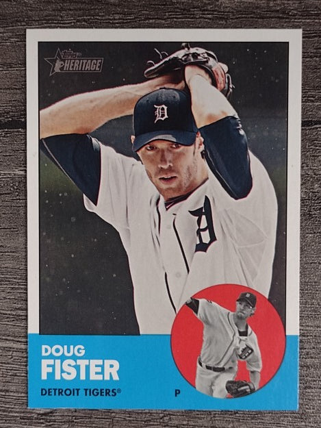 2012 Topps Heritage #84A Doug Fister