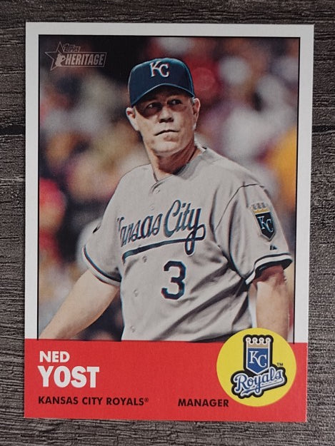 2012 Topps Heritage #23 Ned Yost MG