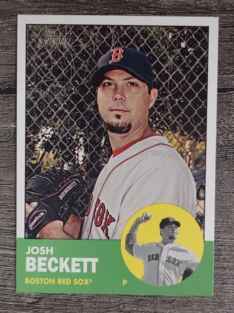 2012 Topps Heritage #28 Josh Beckett