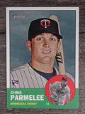 2012 Topps Heritage #40 Chris Parmelee
