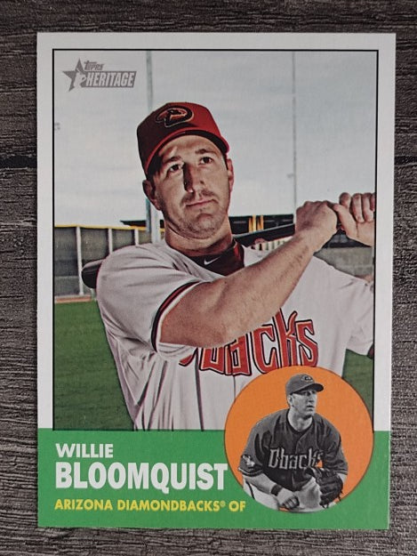 2012 Topps Heritage #127 Willie Bloomquist
