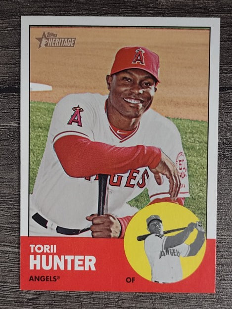 2012 Topps Heritage #98A Torii Hunter
