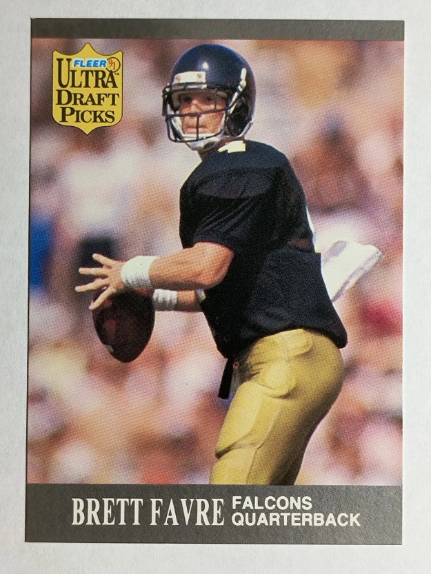 1991 Ultra #283 Brett Favre RC