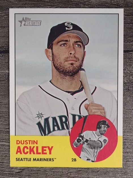 2012 Topps Heritage #366 Dustin Ackley