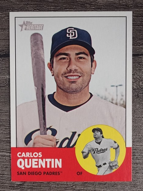 2012 Topps Heritage #254 Carlos Quentin