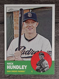 2012 Topps Heritage #267 Nick Hundley