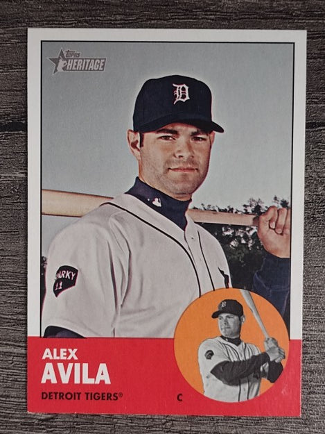 2012 Topps Heritage #224A Alex Avila