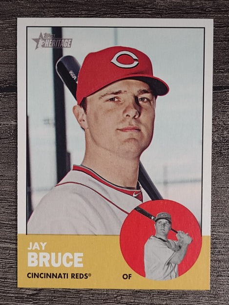 2012 Topps Heritage #400 Jay Bruce