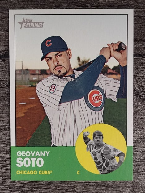 2012 Topps Heritage #81 Geovany Soto