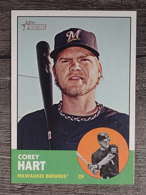 2012 Topps Heritage #414A Corey Hart