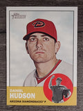 2012 Topps Heritage #395 Daniel Hudson