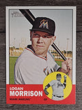 2012 Topps Heritage #385 Logan Morrison