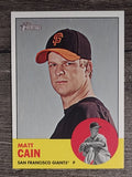 2012 Topps Heritage #163 Matt Cain