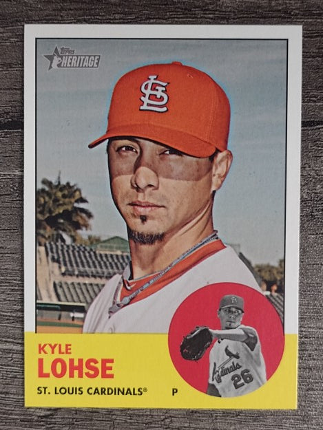 2012 Topps Heritage #97 Kyle Lohse